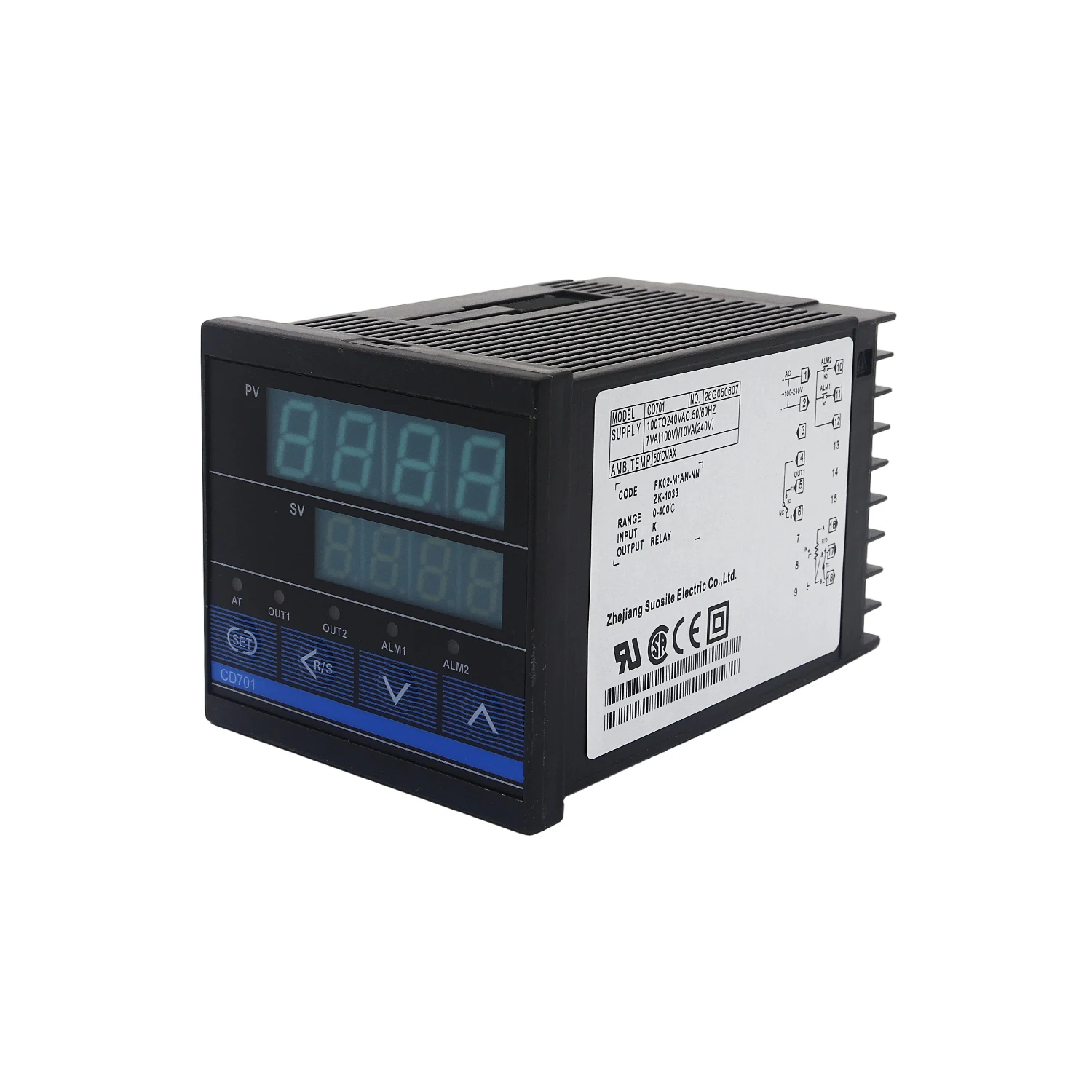 XRKC Digital PID Temperature Controller CD701 K/E/PT100 Input ODM/OEM Industrial  Smart Thermostat for Packaging Machine