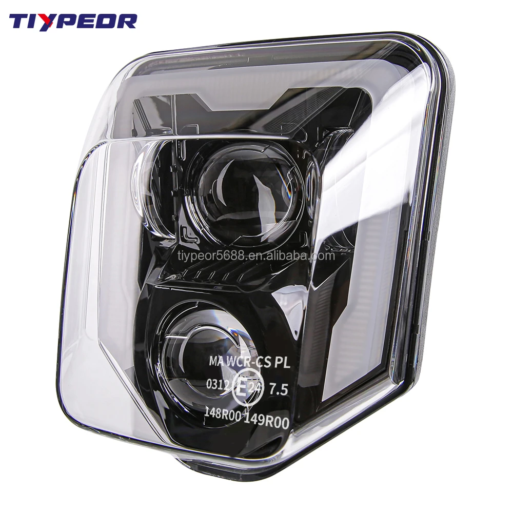 lo beam drl projector headlight for enduro 701 501 450 350 300i 250-4