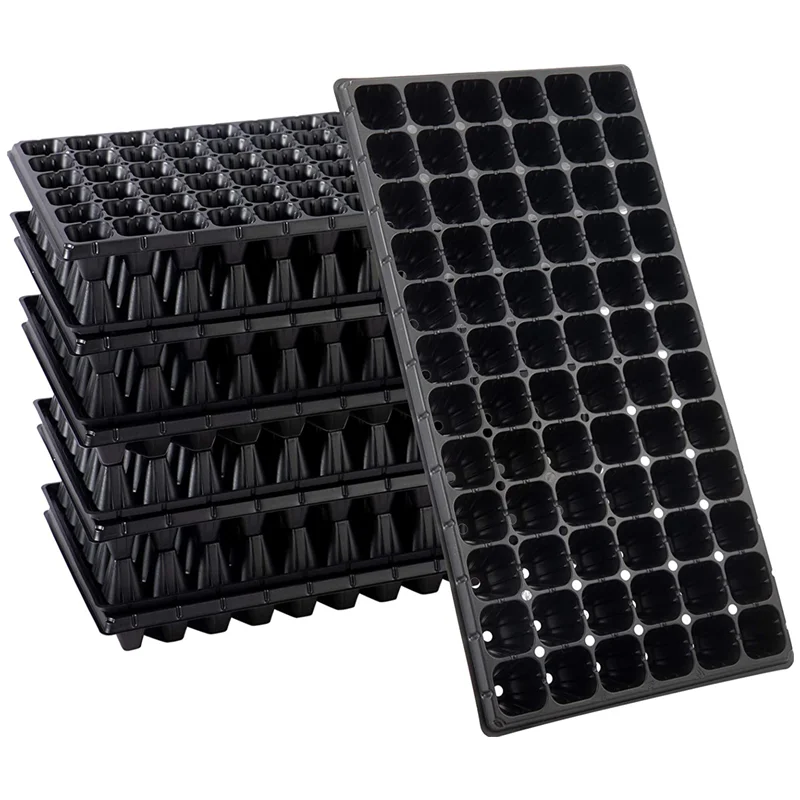 200 Cells Plug Plastic Seed Trays Mango Plant Propagation Seedling Trays Plastic Nursery