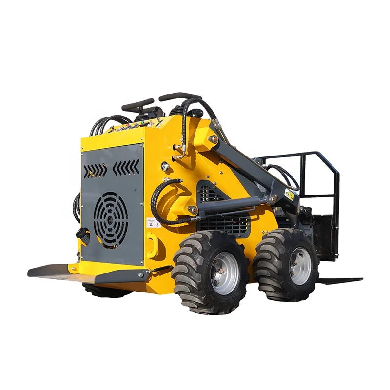 COUGARS CG170W Micro Farm Use Mini Loader Wheel Track Skid Steer  Mini Skid Loader Steer Loader