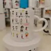Personaliza tu taza blanca con tu corazón