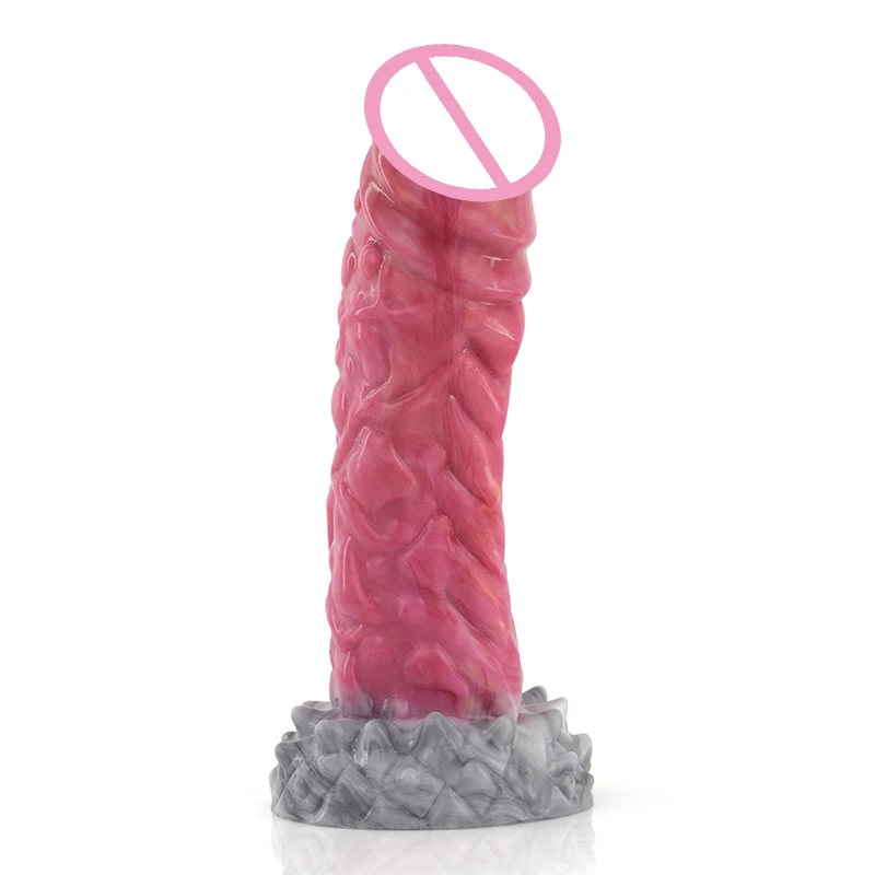 FAAK 22cm  Beast Penis Juguetes Sexuales Unisex  Dildos Rubber Penis alien Animal Dildo for Asia Size Women