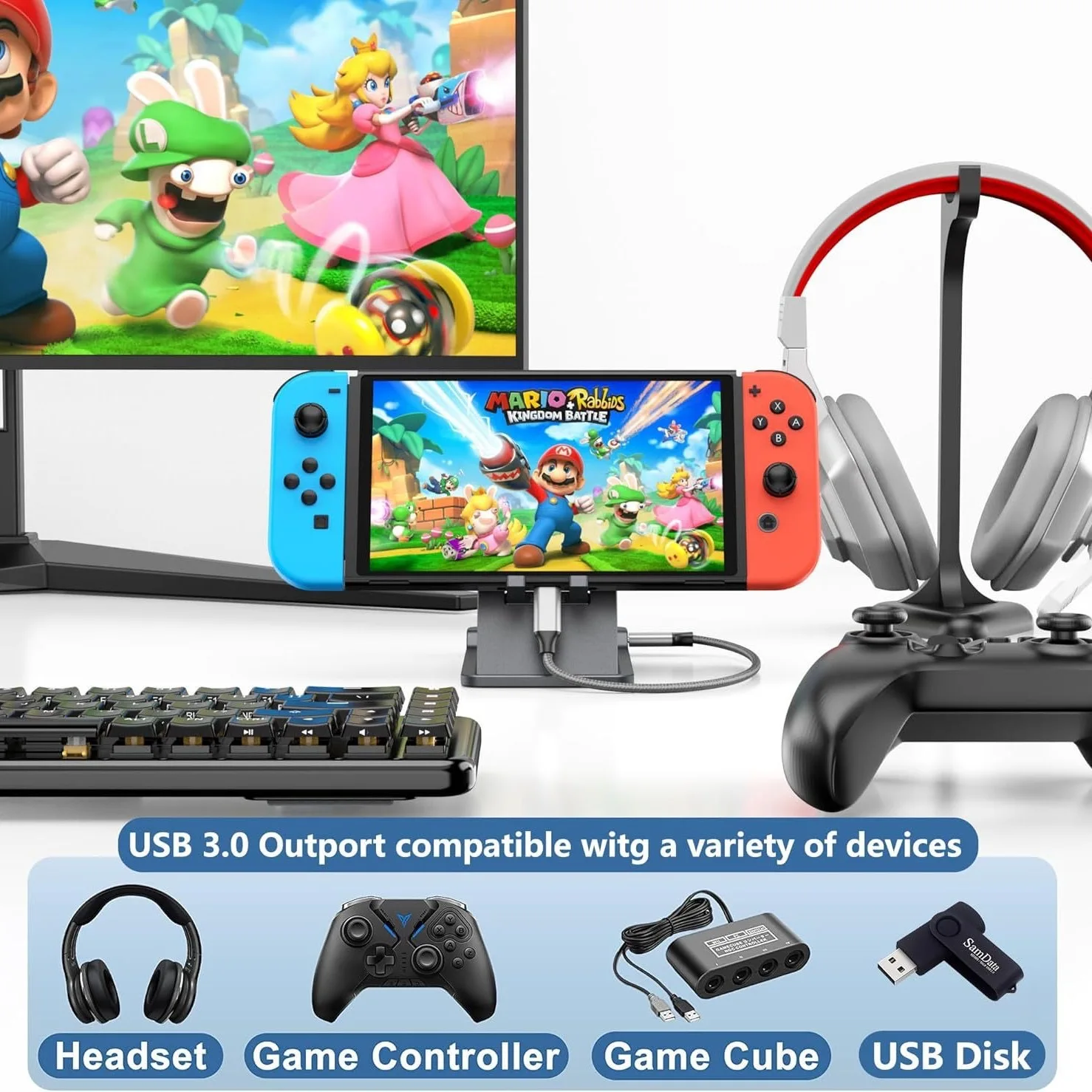 Welcome OEM Order, Factory Whole Selling Switch 2 Dock Station Stand HDMI 4k 60hz Pd100w Usb3.0 Mobile Phone Stand 3 In 1 Type C Hub - Buy 3 In 1 Switch 2 Hub 100w Charging Usb3.0 4k60hz Type C Docking Station For Switch 2 switch2 100w Hub With Battery 4k60hz 3-in-1 For Hdmi Usb 3.0 Abs-stock Product For Data Transfer