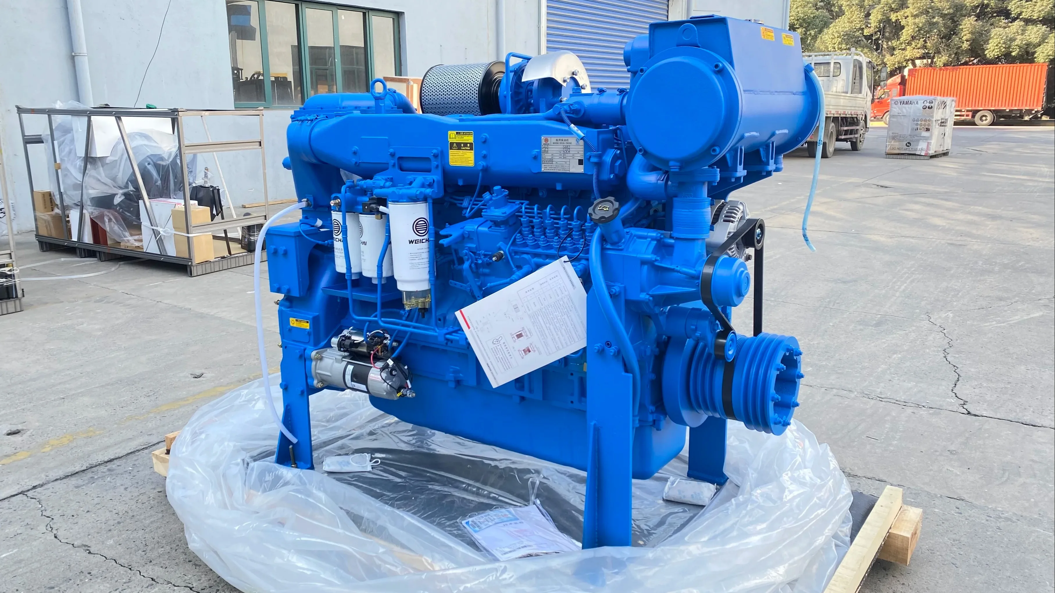 Weichai Wd12c40021 Turbocharged In Line 400hp Wd12 Series 4 Stroke 6