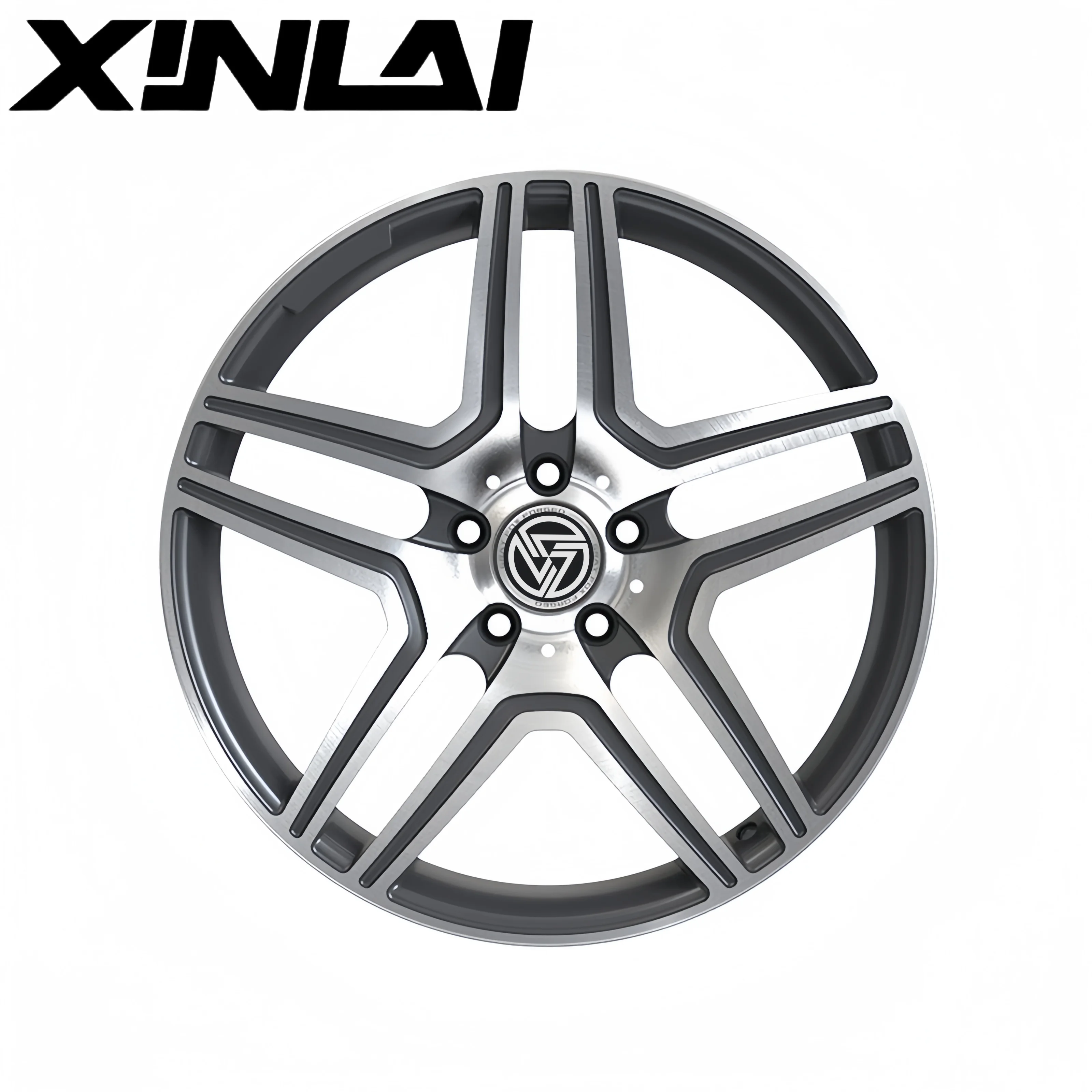XINLAI Custom Deep Concave 5X120 5X112 5x114.3 17-22 Alloy Forged Wheels for Mercedes Audi for BMW 40mm ET New Aluminium 4 Piece - Image 3