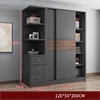 120 main cabinet + side cabinet