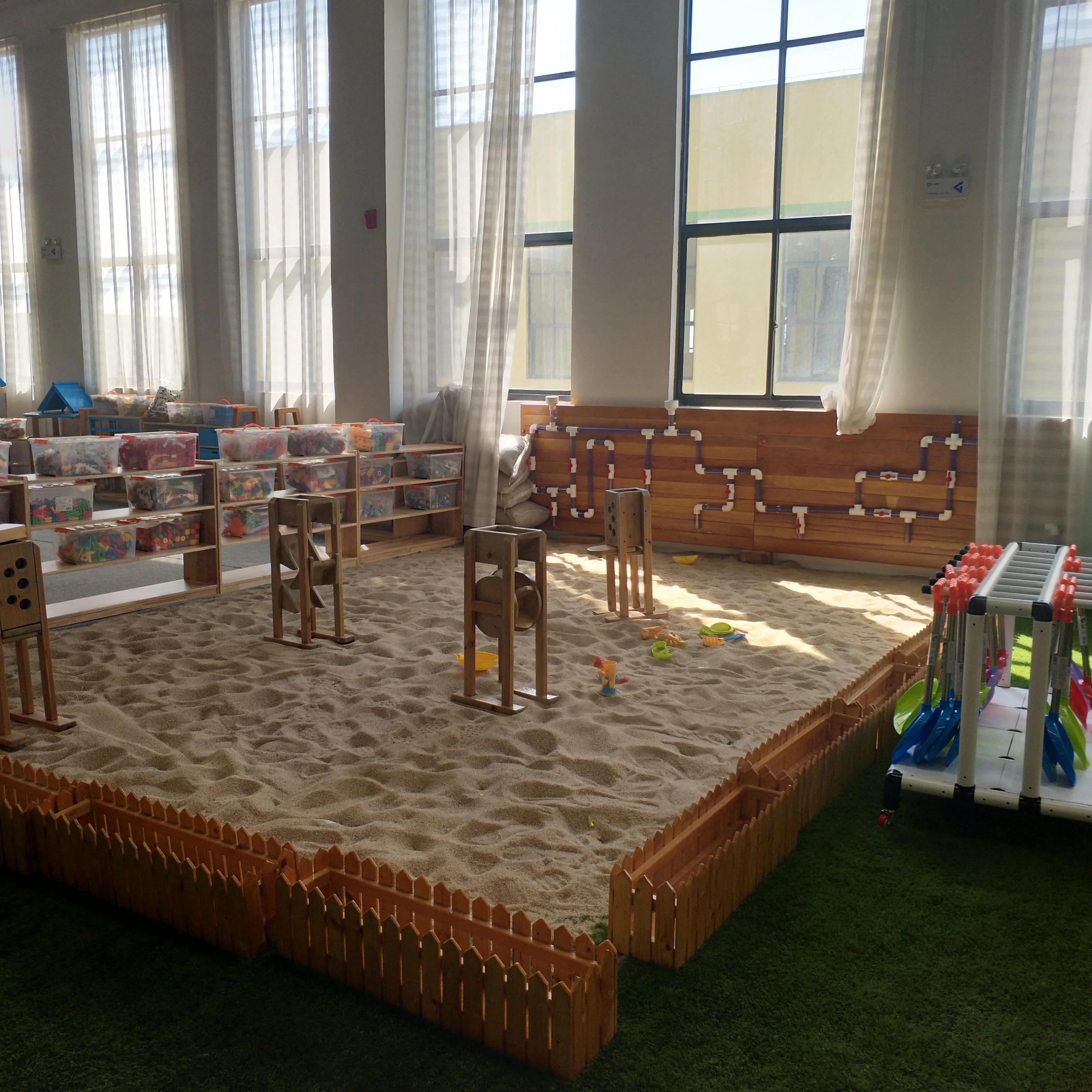 Kindergarten Sand Play Area Interesting Soft Play Water Games112572