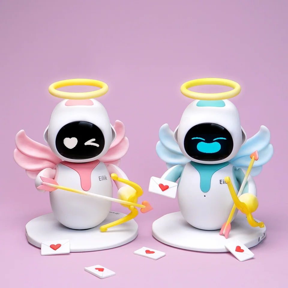 ペットロボットのかわいいインテリジェントコンパニオンである