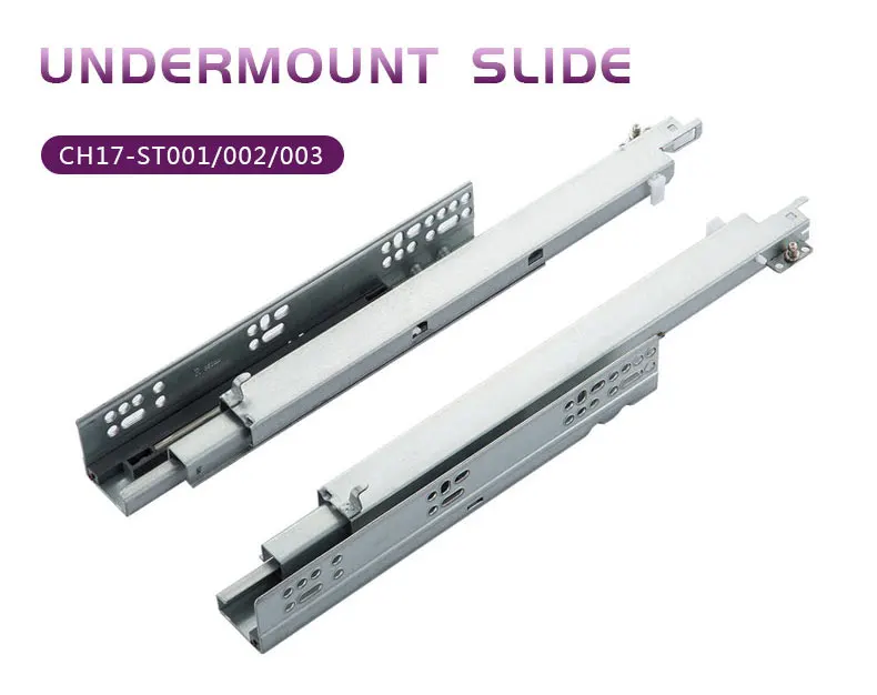 Dtc Undermount Drawer Slide Kitchen Self Closing Sliding Runner