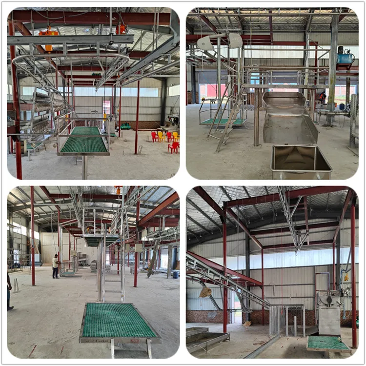 Cow slaughterhouse slaughtering machine slaughterhouse meat production line