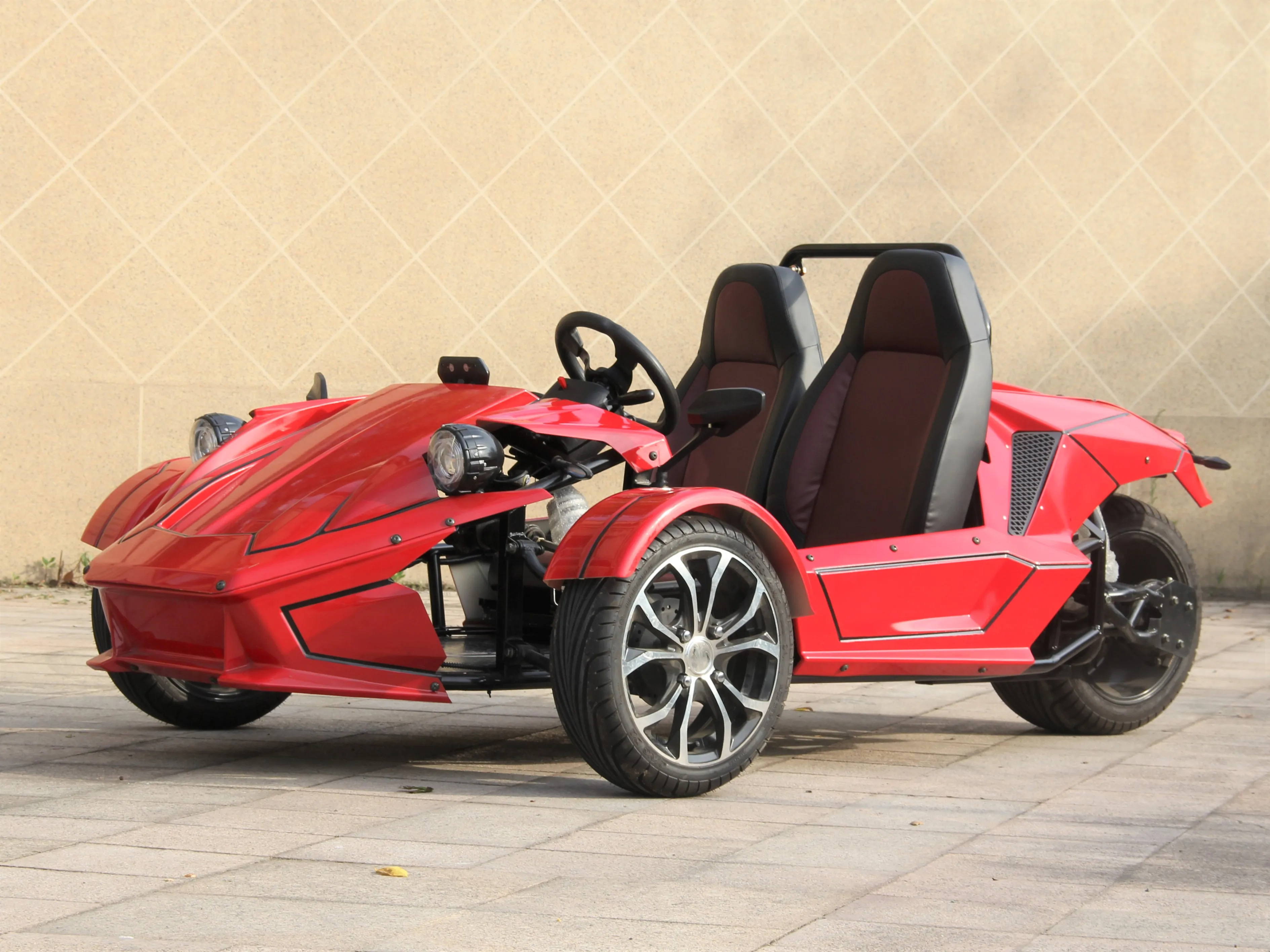 スーパーセール 目玉商品 Fun - Rex T 350CC Roadster RC Trike ZTR & One in Power 自転車本体