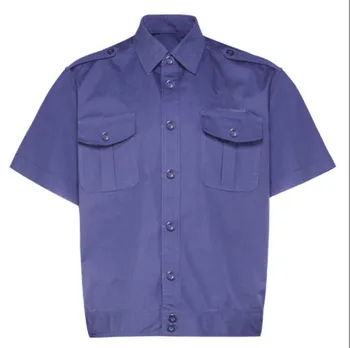 light weight 100%Cotton short Sleeve Work Uniform Shirt for Men industry labor factory engineer work wear