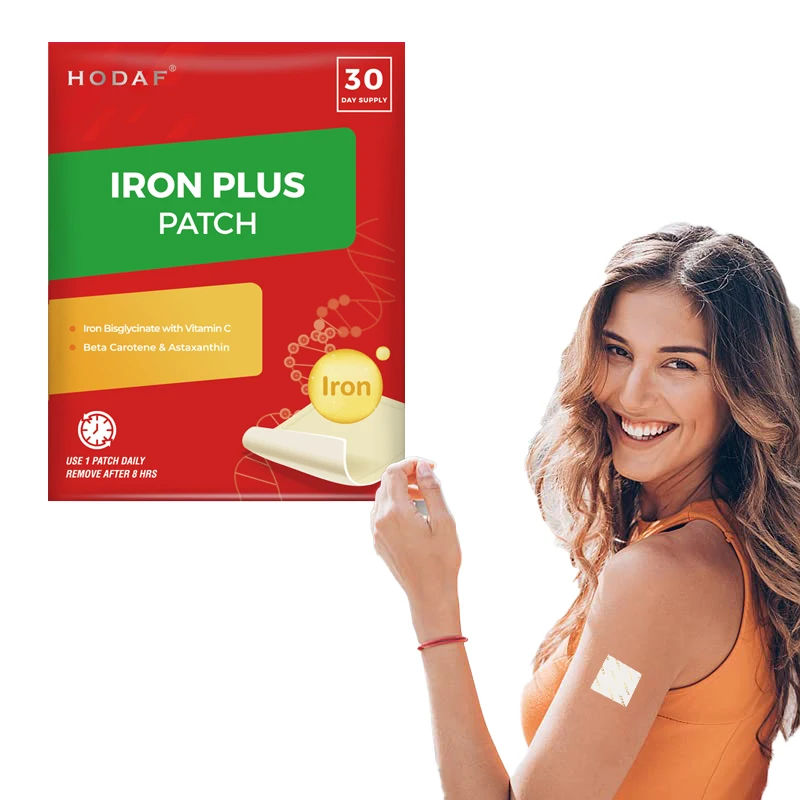 OEM Help Iron Absorb Patch 30 Days Supply Safe Natural Topical Iron Patch