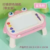 โต๊ะวาดภาพฉลามสีชมพูขนาดใหญ่-4 ซีล 1 แปรง
