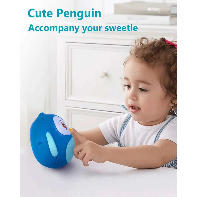 
 Прочная и безопасная чашка на животике игрушка неваляшка сенсорная игрушка пингвин Неваляшка музыкальная воблер (Wobbler) игрушка для детей  