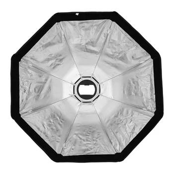 TRIOPO KS2-120 120cm Foldable Octagon Softbox Soft Box Handle for Yongnuo Speedlite Flash Light Photo Studio Softbox detail image