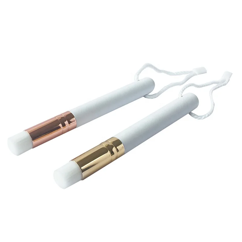 OEM наращивание ресниц миниатюрная щетка с фирменной этикеткой упаковка наклеек пенопластовое очищающее средство для