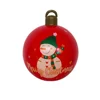 Red snowman christmas ball