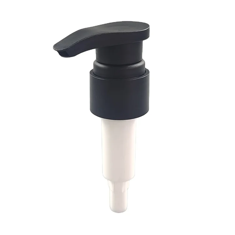 Factory Supply Wholesale Plastic 4CC 28/410 30/410 33/410 Lotion Pump in Black Color with Smooth Closure Soap Dispenser