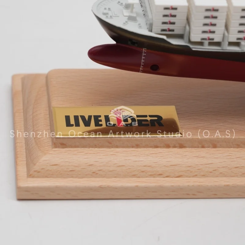 Highly detailed K LINE container ship model, crafted by professional model making. Made of durable material with exquisite workmanship, restoring real ship details and classic livery. Customized service supports logo, color and size to meet your needs. Ideal as business gifts, exhibition displays and collectibles. Our factory provides stable quality products, accepts small and bulk orders, perfect for shipping, logistics and forwarding enterprises.Amber@vesselmodel.com Tel: +86 18038048785