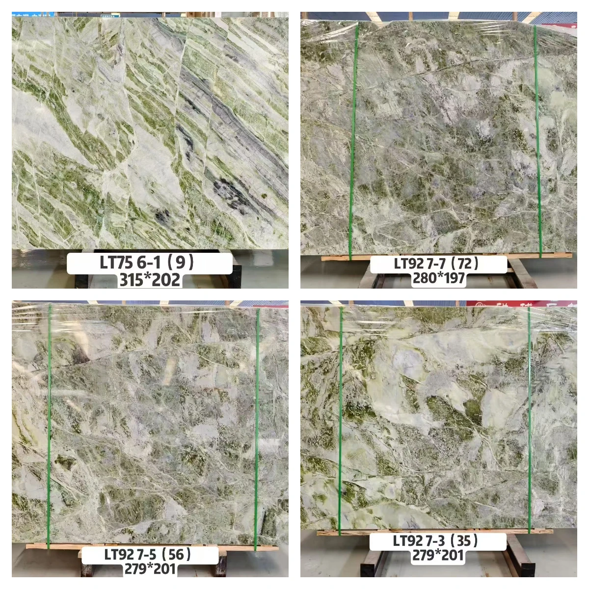 product china emerald green marble countertops vanity tops  table tops design natural green marble counter top stone island-1