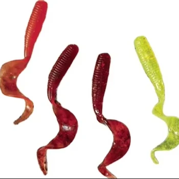 For Cheap Bass Bottom Baits Grubs Soft Plastic Lures Without Hooks for Lake – Soft Lure – view 2