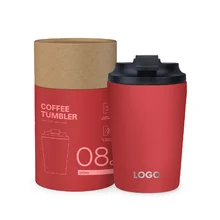 Hot 8oz 12oz Insulated Tumblers with Lid Travel Coffee Mug Stainless Steel Vacuum Cup Reusable Double Walled Coffee Tumbler