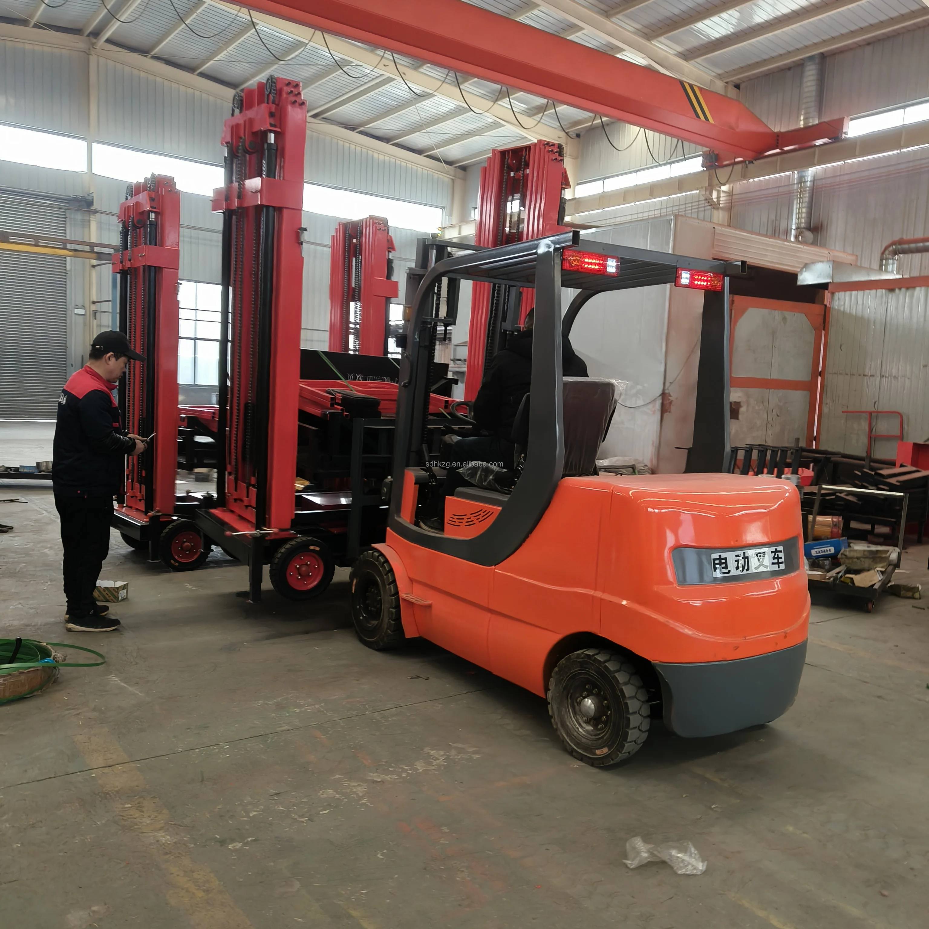 Small Capacity Loading 48v Forklift Electric Motor Good After-sale Service Great Logistic Equipment Forklift Forklifts