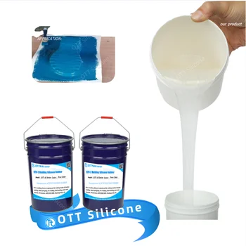 Free Sample OTT-S720 Silicone Rubber for Shoe mold making Liquid Silicone