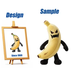 Shengye Toys High Quality Custom Cute Fruits Stuffed Doll Soft Plush Toys Manufacturer Weighted Cotton Filling Banana Plush Toys