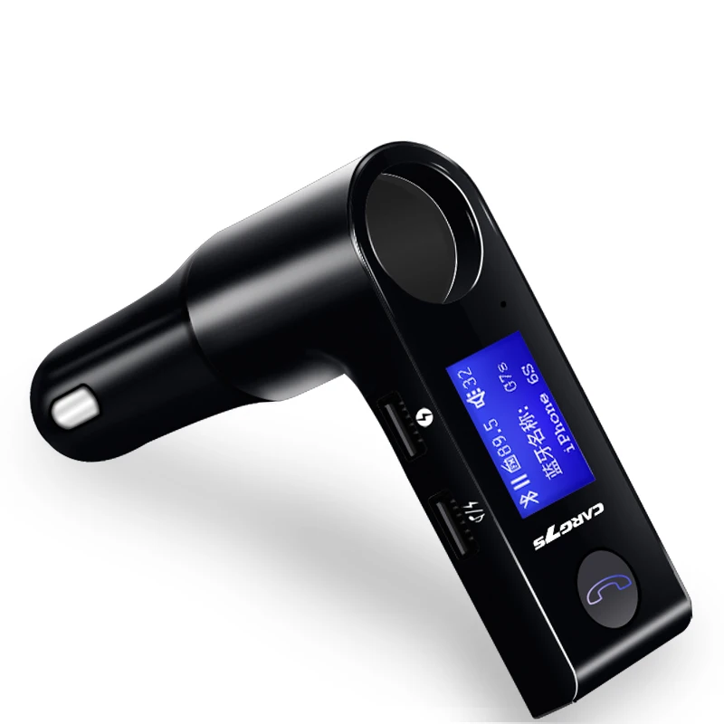 bluetooth cigarette lighter aux GXYKIT G7S AUX Port Dual USB Cigarette Lighter Car Charger Bluetooth FM  Transmitter Car Audio MP3 Player