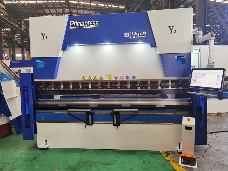 4 Axis 80Ton/2500 Hydraulic CNC Sheet Metal Bending Machine for Folding 8 Feet Steel Plates