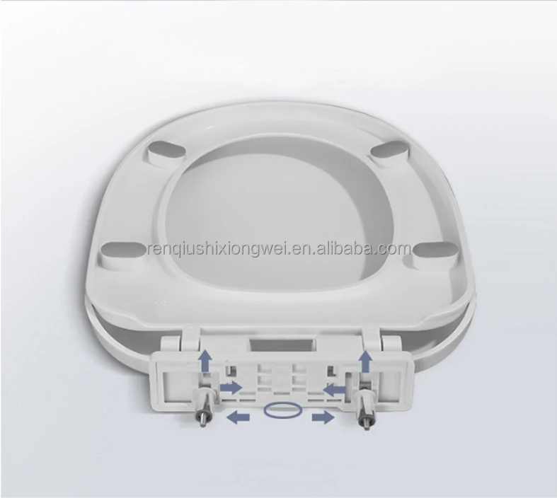 Quick Disassembly And Easy Cleaning Quietclose Round Toilet Seat,Slow