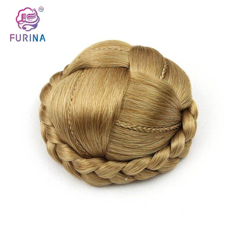 Cheap Manufacture Price Hair Buns Small Fashion Design Donut Bun for Bride Synthetic