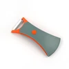 Grey + orange