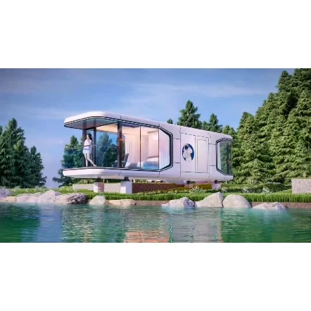 High Quality Prefabricated Houses Space Capsule Container Home Modern Hotel Container Houses for Sale in Kenya Low Rise