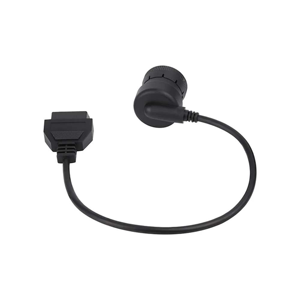 Custom 16Pin OBD OBD2 J1962 Female to J1939 9P Male Connector Adapter Harness Cable Code Reader Type