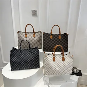 KALANTA Oversize Large Capacity Tote Bag Briefcase Bag for Office Lady Laptop Shoulder Bags PU Leather Purse for Women