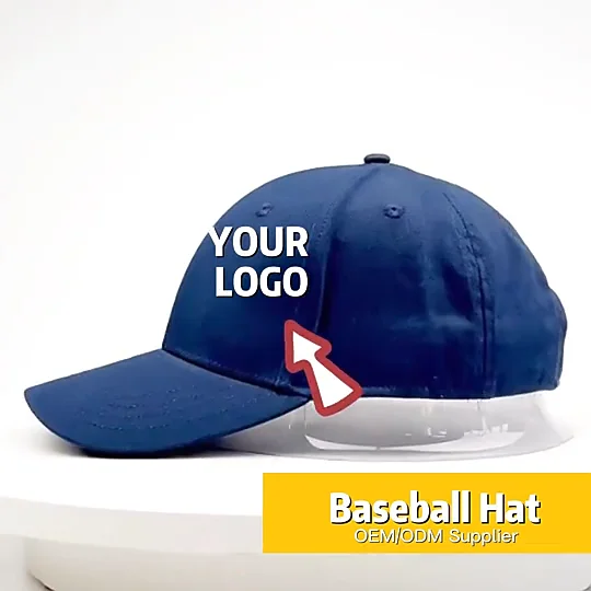High Quality Baseball Sport Hats Fitted Embroidery Logo 6 Panel Man Summer Wholesale Plain