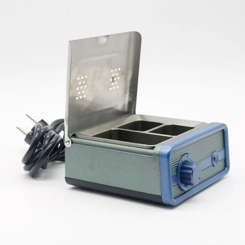 Dentallabore Wachstopf Analog Wax Heater Pot 3 Töpfe Wachswärmer Wachsgerät NEU 