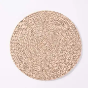 High Quality Round  Seagrass Woven  Round yoga mat exercise  cushions