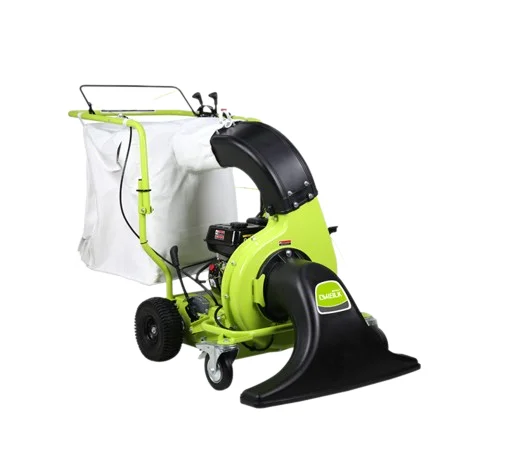 Straight-moving Cigarette Butt Cleaning Equipment Park Leaf Sweeper Fuel  Type Leaf Suction Machine