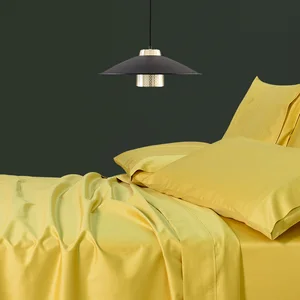 King/Queen/Double Size Bedsheet Fitted 100% Cotton Bed Sheet Duvet Cover Bedding Set Solid Printed Luxury Cotton Bedsheets