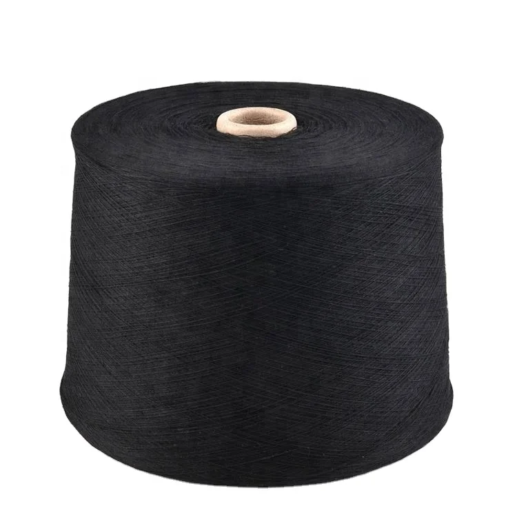  Wholesale recycled cotton yarn polyst con ne 20s ne 16s knitting yarns making socks Regenerated Yarn Manufacturer Popular