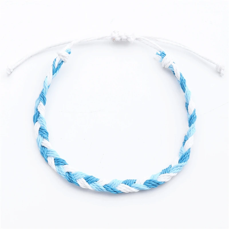 2 Fishs Pendant Handmade Wax String Bracelet – IDREAMMART