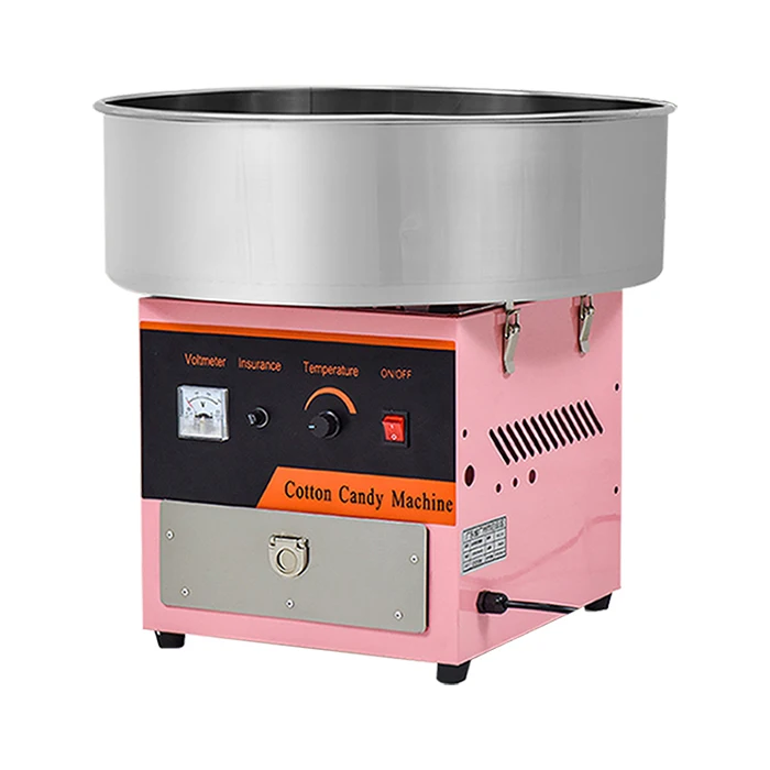 Automatic Gas Full-Automatic Motor Cotton Candy Floss Sugar Machine New Condition for Home Bakery Restaurant Retail Use