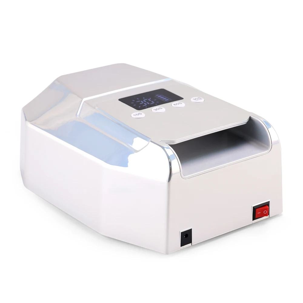 2025 New Design Gradient Color 98W Portable Cordless Pro Cure LED Nail Lamp Professional Low Heat Function for Nail Salon