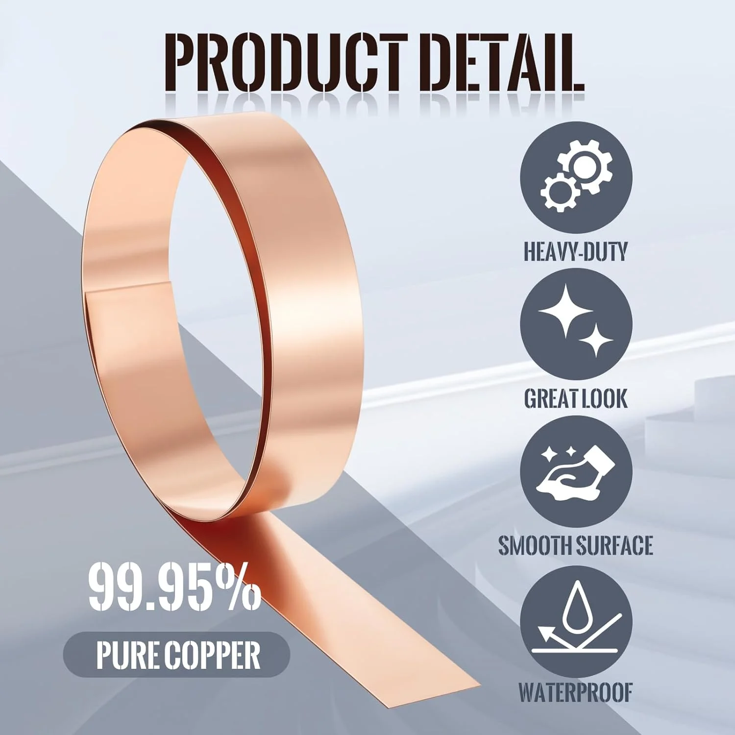 0.5mm Thick Pure Copper Sheet Roll Shielding And Lithium Ion Battery
