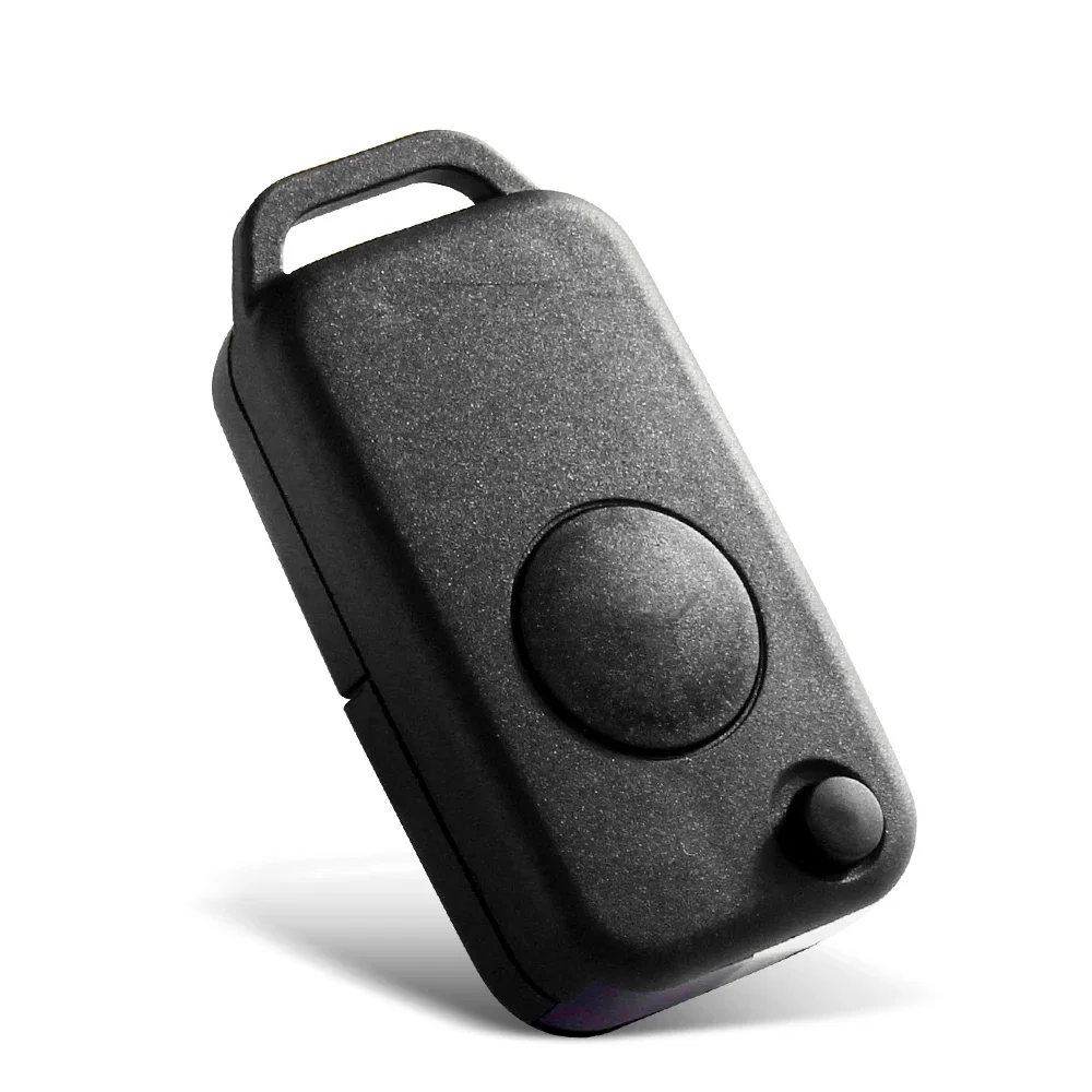 1 Button Flip Folding Key Shell Replacement Remote Car Key Shell for Mercedes Benz W168 W124 W202 1984-2004 a C E Class