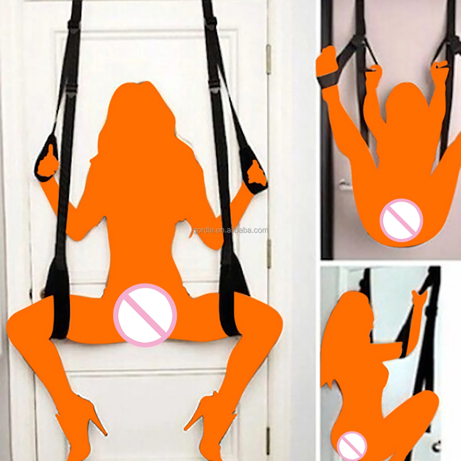 Wholesale Bdsm Sex Door Swing With Seat Sexy Slave Bondage Kit For